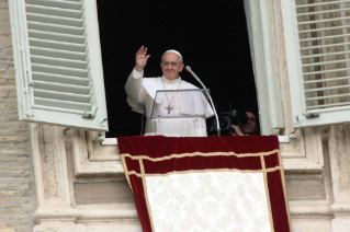 Papst Franziskus: Regina Coeli Petersplatz